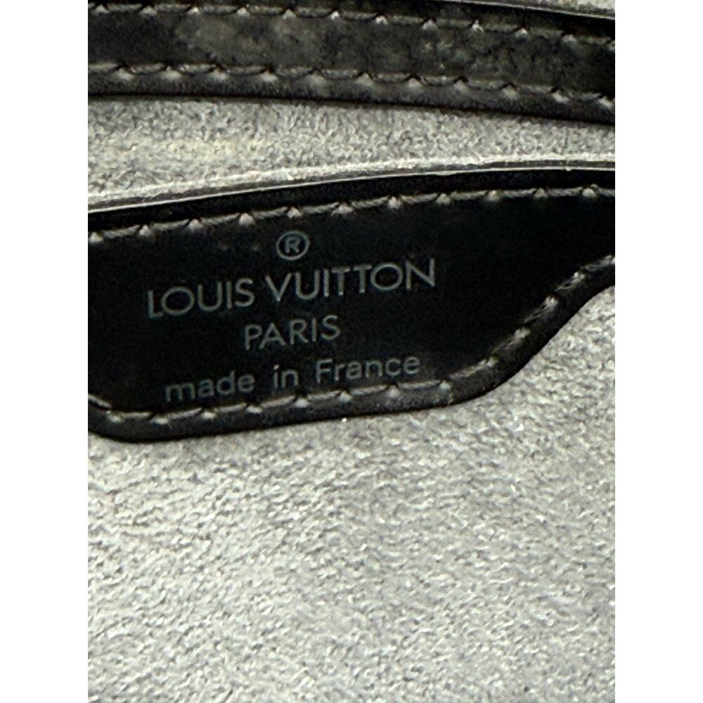 Louis Vuitton Epi Saint Jacques PM Black Leather Handbag VI0986 Short Handle⁠ - Picture 3 of 11